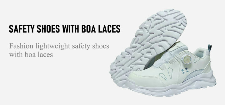 safety shoes with boa laces