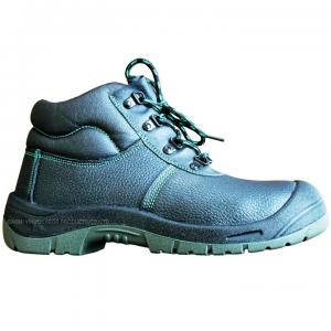 T248 Genuine Leather Steel Toe Mining Construction Safety Boots